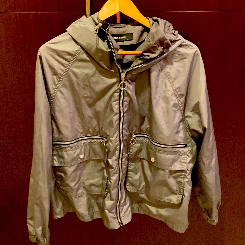 Womens windbreaker.